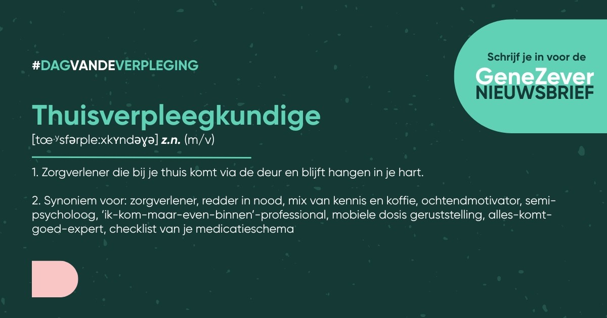 'Dag van de Verpleging' of 'Dag van de Verpleegkundige'?
